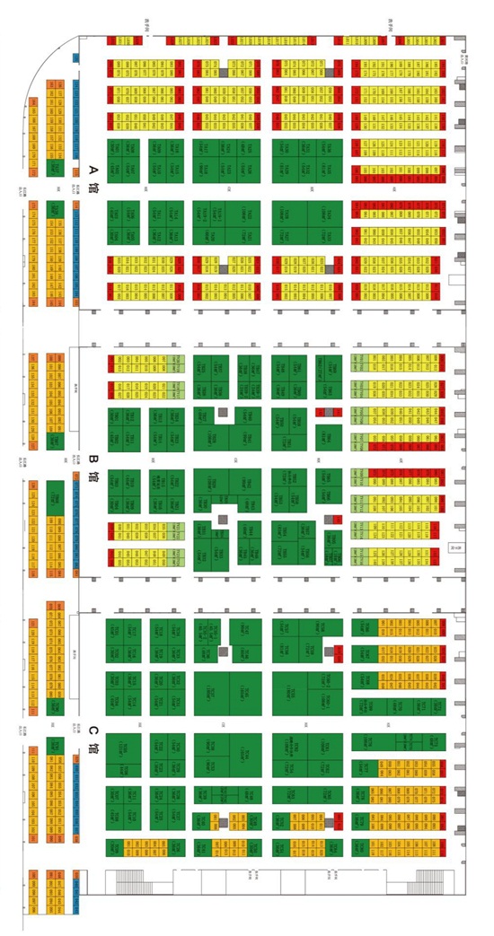 場館平面圖及展位收費(fèi)標(biāo)準(zhǔn)