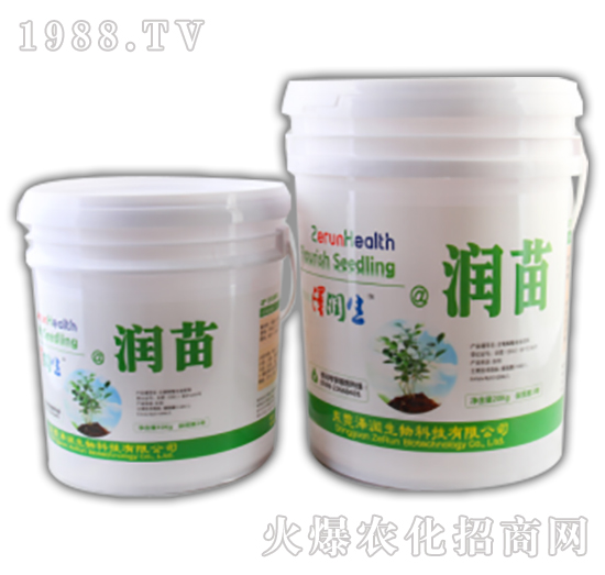 潤(rùn)苗含黃腐植酸水溶型功能肥10kg-澤潤(rùn)