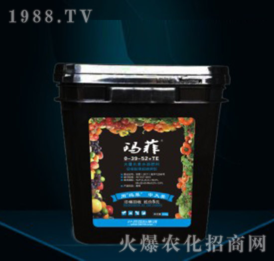 超磷鉀型大量元素水溶肥料0-39-52+TE-瑪菲-葉芭