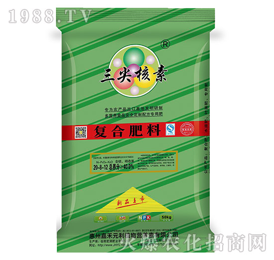 50kg復(fù)合肥料-三尖核素-嘉禾元利