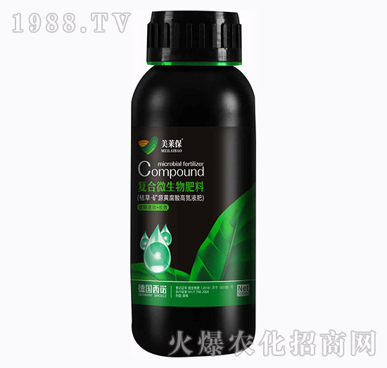 枯草·礦源黃腐酸高氮液肥-復(fù)合微生物肥料-（500ml）-美萊保-農(nóng)利達(dá)