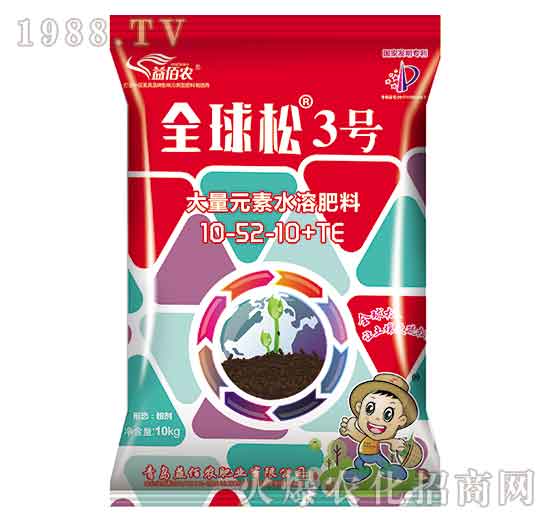 大量元素水溶肥料10-52-10+TE-益佰農(nóng)