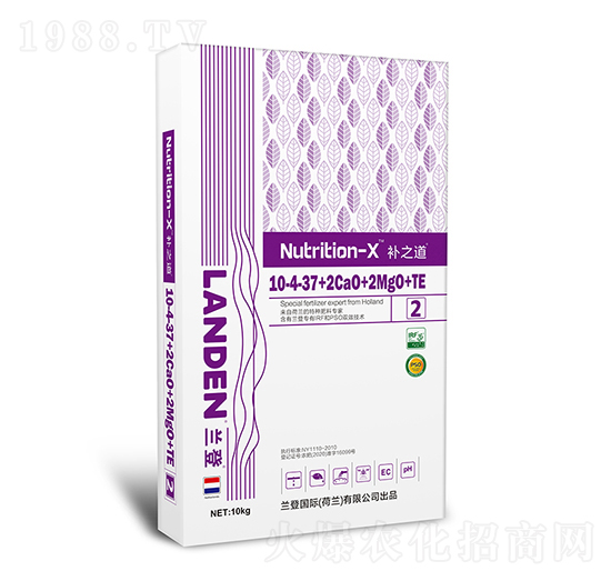 專用肥料10-4-37+2CaO+2MgO+TE-Nutrition-X&#8482;補(bǔ)之道&#174;2號-中科三農(nóng)