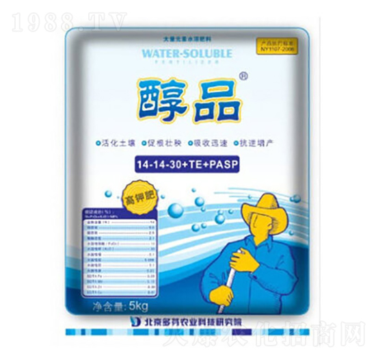 大量元素水溶肥料14-14-30+TE+PASP-醇品-多芬農(nóng)業(yè)