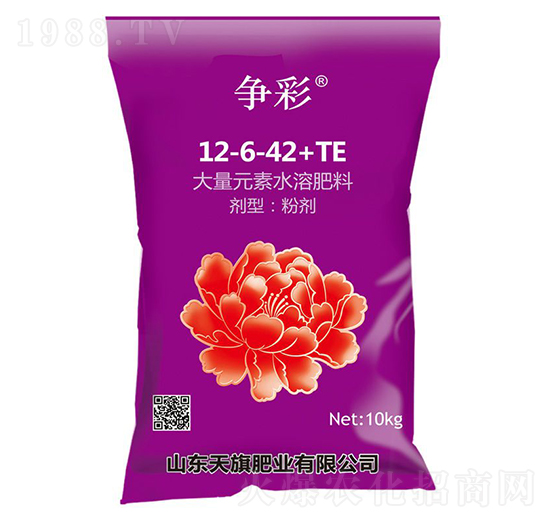 大量元素水溶肥13-6-42+TE-爭(zhēng)彩-天旗肥業(yè)