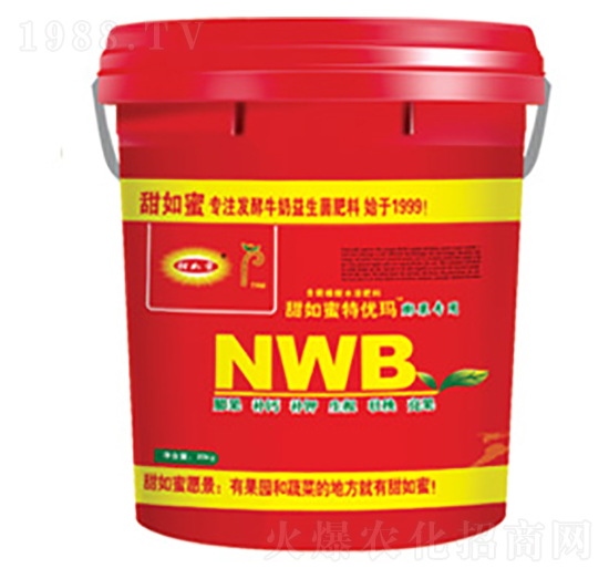 NWB膨果專用沖施肥-甜如蜜