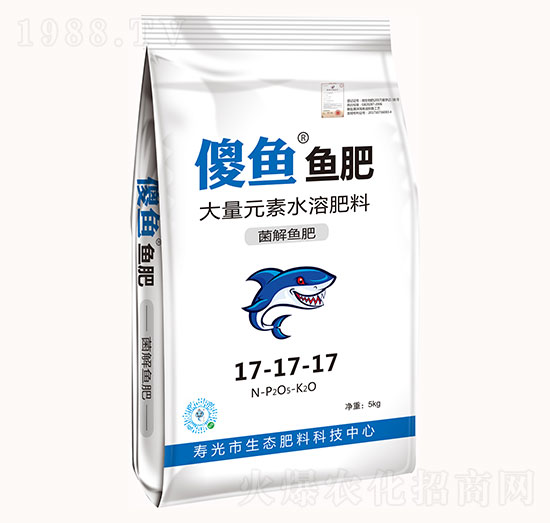 大量元素水溶肥料17-17-17-傻魚魚肥-倍豐肥業(yè)