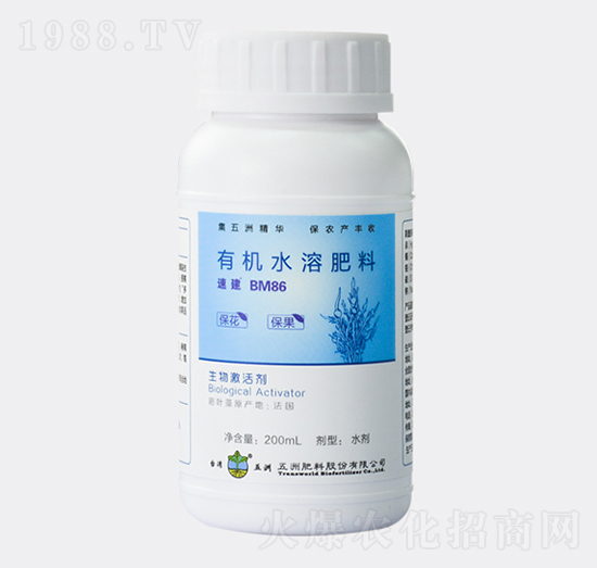 有機水溶肥料-速建BM86-新維生物