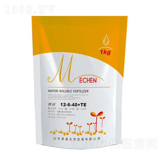 高鉀型大量元素水溶肥料12-6-40+TE-芭潤(rùn)-誠(chéng)成生物