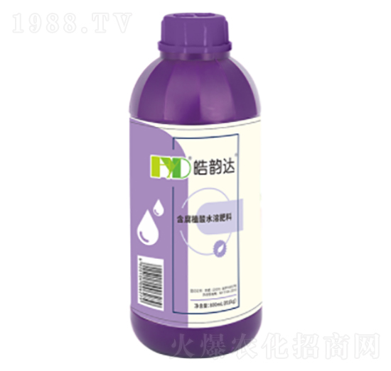 瓶裝含腐植酸水溶肥料-皓達(dá)農(nóng)業(yè)