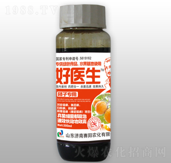 300ml柿子專用抑菌調(diào)節(jié)劑-好醫(yī)生-賽陽農(nóng)化