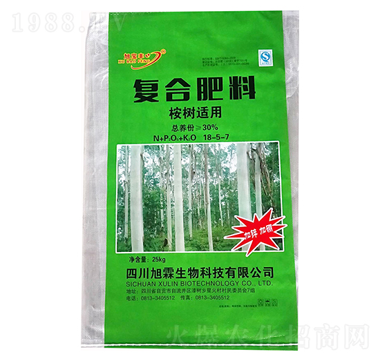 桉樹適用復(fù)合肥料18-5-7-旭寶豐