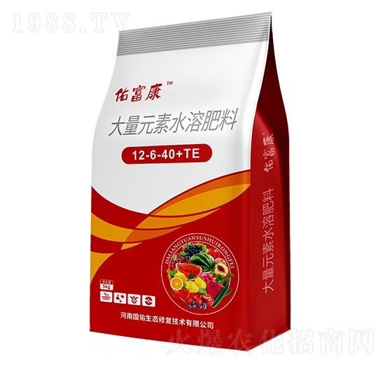 大量元素水溶肥料12-6-40+TE-佑富康-國佑生態(tài)