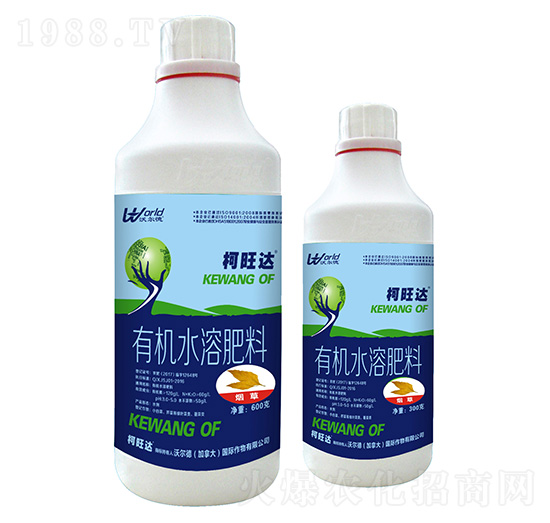 600g煙草需配有機(jī)水溶肥-柯旺達(dá)-沃爾德農(nóng)業(yè)