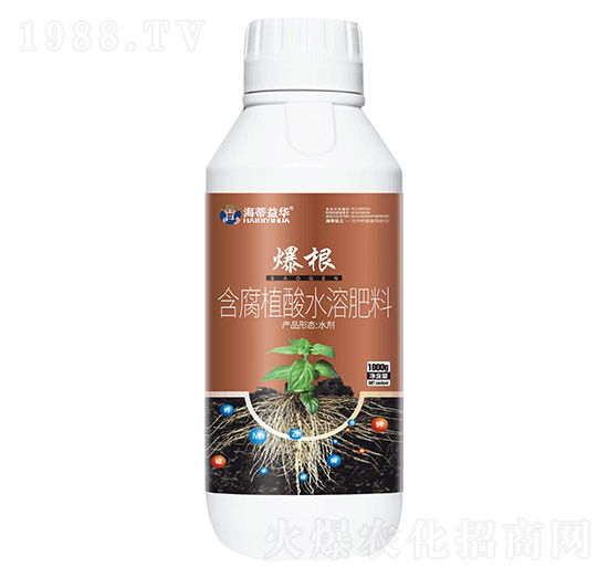 爆根含腐植酸水溶肥料-海蒂益華-海蒂化工