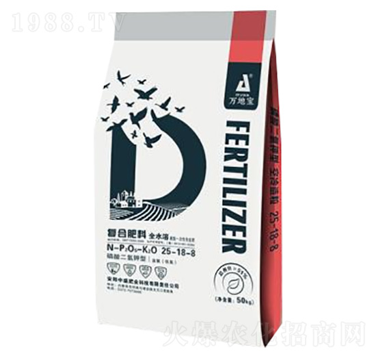 小麥玉米專用肥25-18-8高氮復(fù)合肥-中盛肥業(yè)