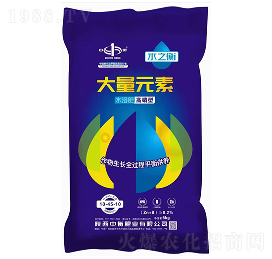 水之衡大量元素水溶肥料（高磷型）-中衡