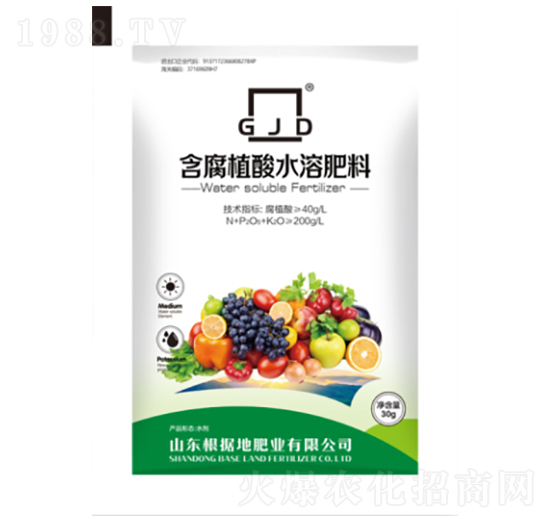 30g含腐植酸水溶肥料（水劑）-根據(jù)地肥業(yè)