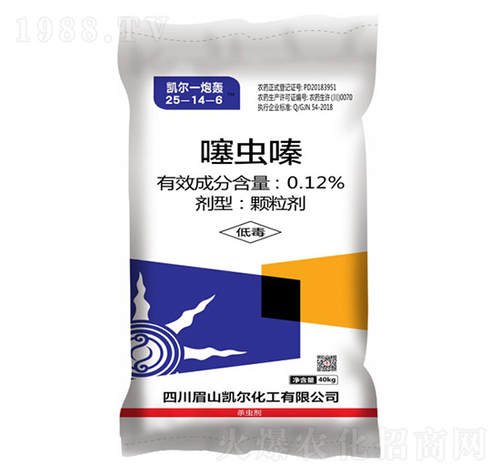 0.12%噻蟲嗪藥肥25-14-6-凱爾一炮轟-凱美佳肥業(yè)