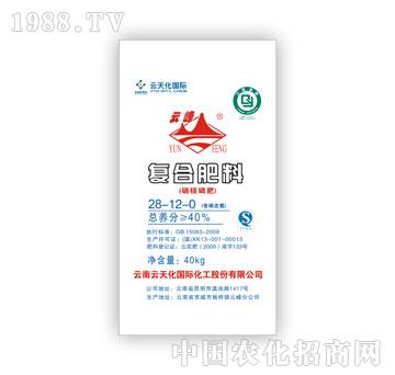 云天化-硝銨磷復(fù)合肥料28-12-0（40kg）