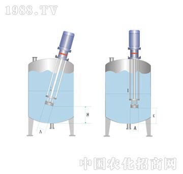 索維-STAF系列釜頂乳化機