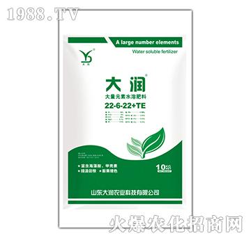 大量元素水溶肥料22-6-22+TE-大潤農(nóng)業(yè)