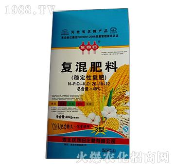 穩(wěn)定性復(fù)混肥料26-10-12-慶回歸