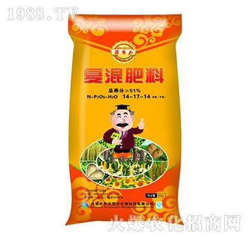 51%復混肥料-蒙多力-中京慧爾