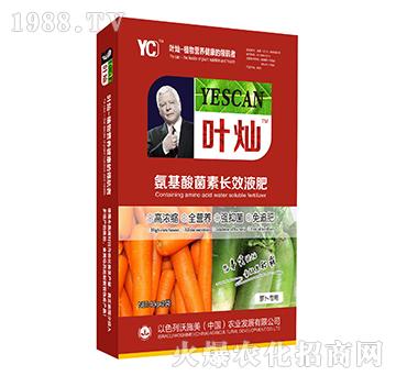 蘿卜專(zhuān)用氨基酸菌素長(zhǎng)效液肥-葉燦-沃施美