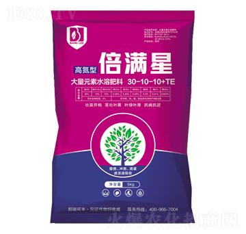 高氮型大量元素水溶肥料30-10-10+TE-倍滿星-邦領農業(yè)