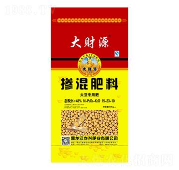 大豆專用摻混肥料15-23-10-大財源-龍興肥業(yè)