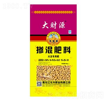 大豆專用摻混肥料15-25-10-大財源-龍興肥業(yè)