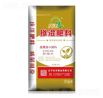 緩控釋長(zhǎng)效型摻混肥料27-12-11-慶洋肥業(yè)