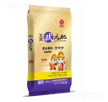 硫酸鉀型復(fù)合肥料17-17-17-文武狀元肥-中農(nóng)美盛