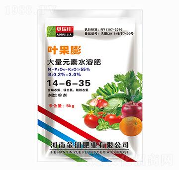 大量元素水溶肥14-6-35-葉果膨-金玥肥業(yè)