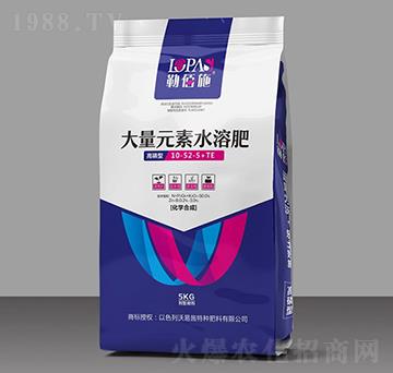 高磷型大量元素水溶肥料10-52-5+TE-勒佰施-沃易施