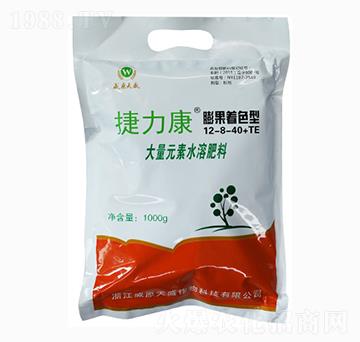 膨果著色型大量元素水溶肥料12-8-40+TE-捷力康-威原天盛