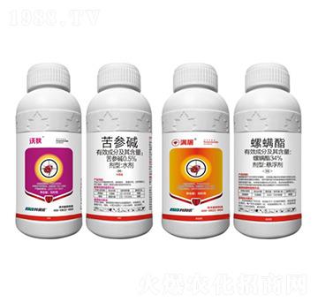 0.5%苦參堿（含柑橘紅蜘蛛專用助劑）+34%螺螨酯-沃狄+滿屠-科利農(nóng)