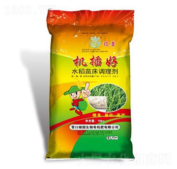 機(jī)插好水稻苗床調(diào)理劑-綠園生物