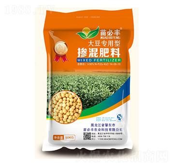 大豆專用摻混肥料14-26-10-苗必豐