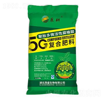 5G聚肽多微活性腐植酸復(fù)合肥料20-8-8-5G-晨耕-茂盛生物