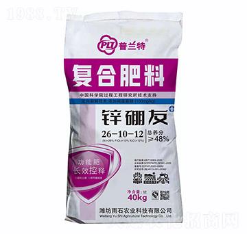 復(fù)合肥料26-10-12-鋅硼友-普蘭特-雨石農(nóng)業(yè)