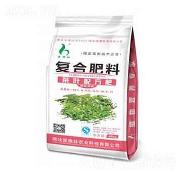 茶葉配方復(fù)合肥料18-8-12-宜施壯