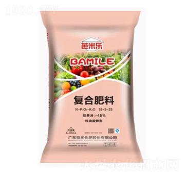 純硫酸鉀型復(fù)合肥料15-5-25-芭米樂-凱多化肥