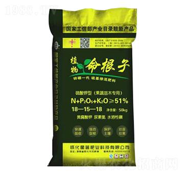 果蔬苗木專(zhuān)用硫酸鉀型摻混肥料18-15-18-植物命根子-鋅硼一代-星藍(lán)肥業(yè)